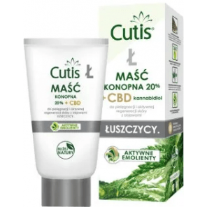 Cutis Ł Łuszczyca, maść konopna 20% + CBD, 120 ml - zdjęcie produktu