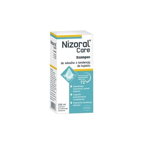 Nizoral Care, szampon do włosów z tendencją do łupieżu, 200 ml Nizoral Care, szampon do włosów z tendencją do łupieżu, 200 ml - zdjęcie produktu