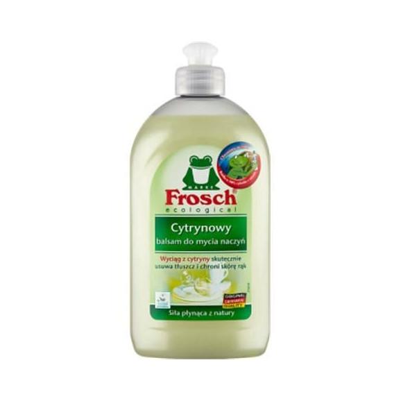 FROSCH, Balsam do mycia naczyń, cytrynowy, 500 ml FROSCH, Balsam do mycia naczyń, cytrynowy, 500 ml - zdjęcie produktu