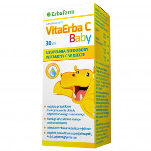 Erbafarm VitaErba C Baby, krople, 30 ml - zdjęcie produktu