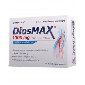 Diosmax 1000 mg, tabletki powlekane, 60 szt. - zdjęcie produktu