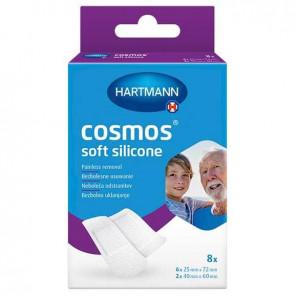 Cosmos Soft Silicone, plastry, 2 rozmiary, 8 szt. - zdjęcie produktu