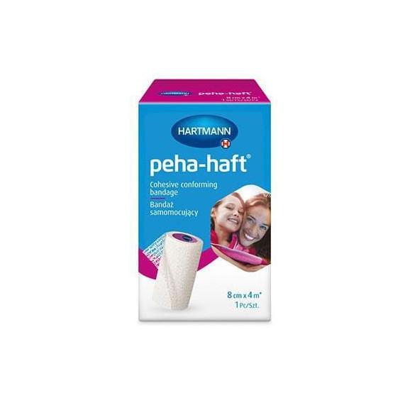 Peha-haft, bandaż samomocujący, 4 m x 8 cm, 1 szt. Peha-haft, bandaż samomocujący, 4 m x 8 cm, 1 szt. - zdjęcie produktu