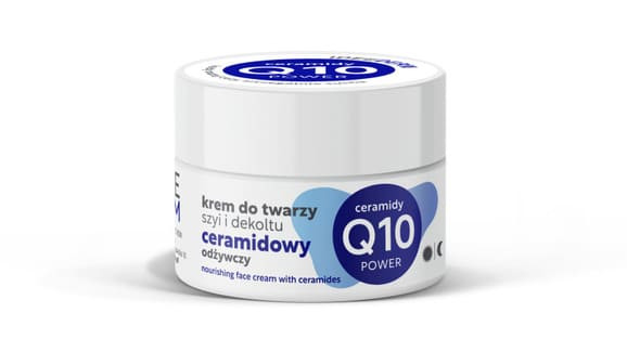 Idee Derm, krem ceramidowy odżywczy, do twarzy, szyi i dekoltu, 50 ml