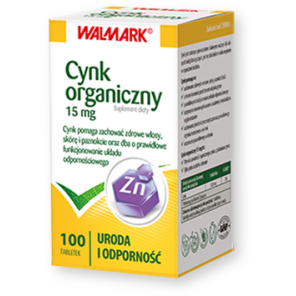 Cynk, 15 mg, tabletki, 100 szt. (Walmark) - zdjęcie produktu