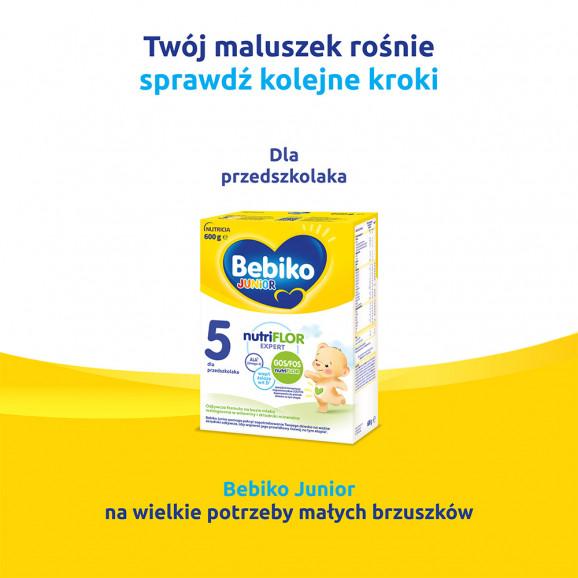Bebiko Junior 4 Nutriflor Expert, odżywcza formuła na bazie mleka, 600 g - zdjęcie produktu