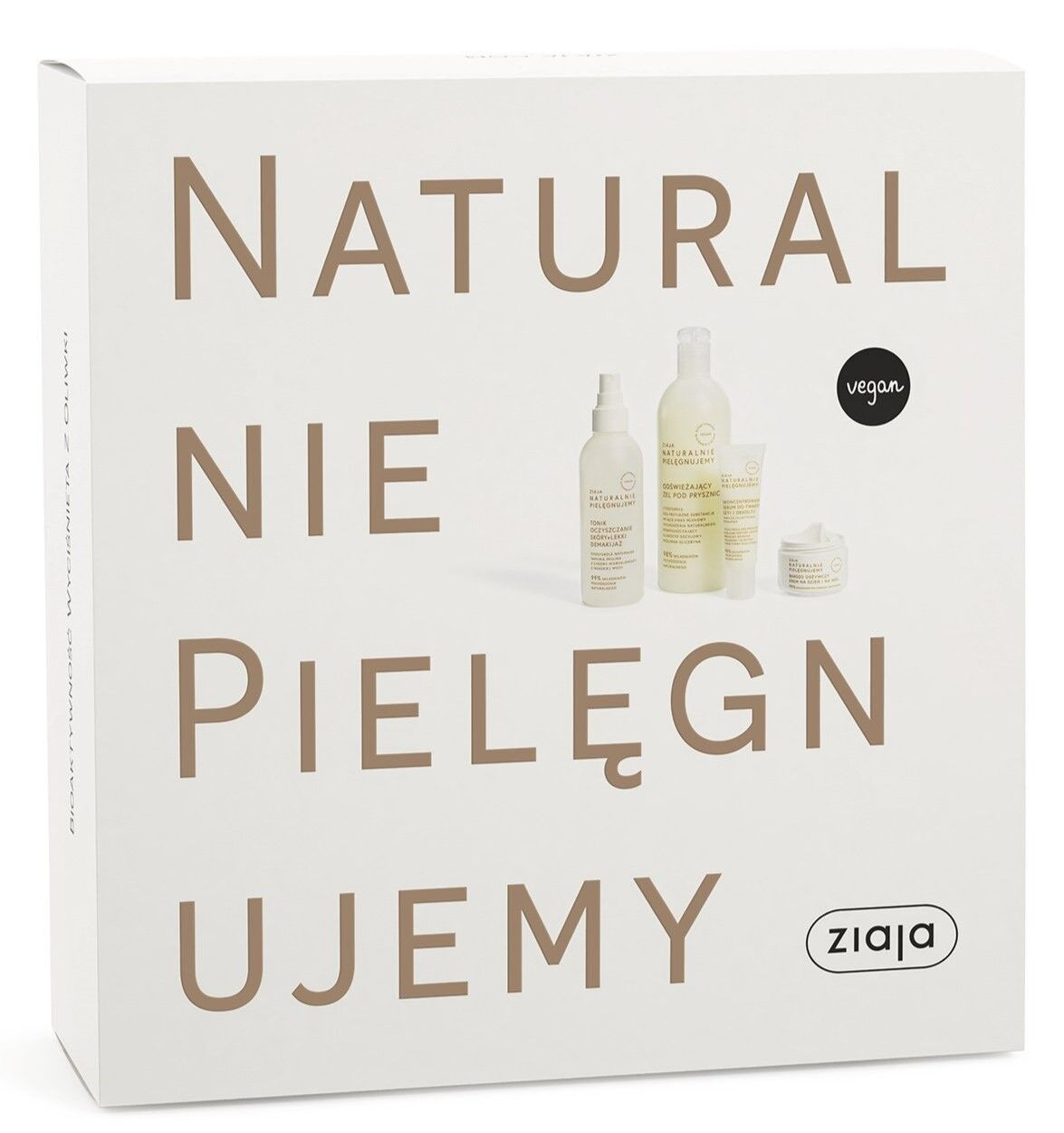 Ziaja Naturalnie Pielęgnujemy, zestaw prezentowy kosmetyków