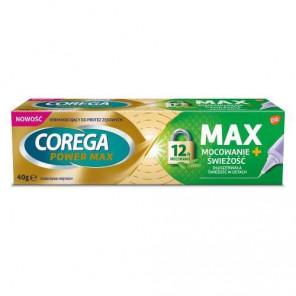 Corega Power Max Mocowanie+Świeżość, krem mocujący do protez, 40 g - zdjęcie produktu