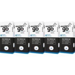 Maxigra Go 25 mg, tabletki powlekane, 5x 8 szt. - zdjęcie produktu