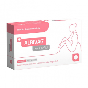 Albivag, globulki dopochwowe, 10 szt. - zdjęcie produktu