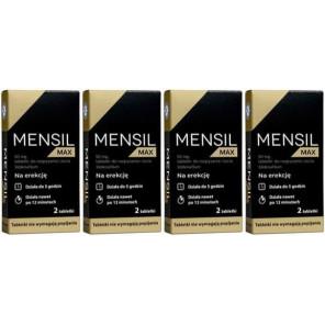 Mensil Max 50 mg, tabletki do rozgryzania i żucia, 4x 2 szt. - zdjęcie produktu