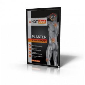 Hot Plast, plaster rozgrzewający, 9 cm x 14 cm, 1 sztuka - zdjęcie produktu