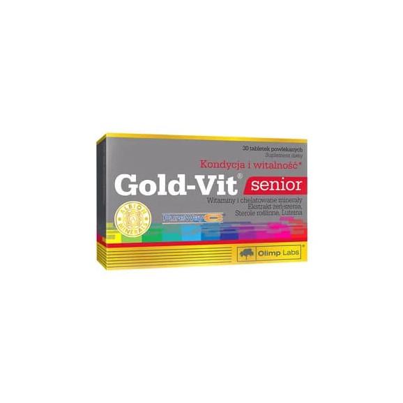 Olimp Gold-Vit senior, tabletki powlekane, 30 szt. Olimp Gold-Vit senior, tabletki powlekane, 30 szt. - zdjęcie produktu