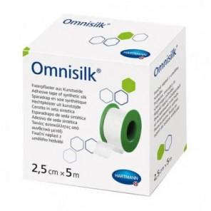 Omnisilk, przylepiec jedwabny, 2,5 cm x 5 m, 1 szt. - zdjęcie produktu