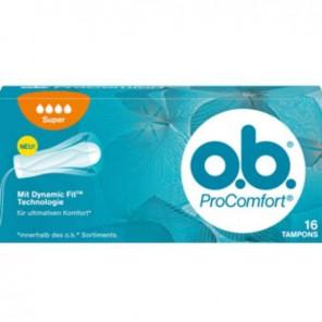 Tampony o.b. ProComfort, super, 16 szt. - zdjęcie produktu
