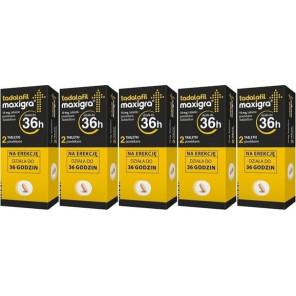 Tadalafil Maxigra 10 mg, tabletki, 5x 2 szt. - zdjęcie produktu