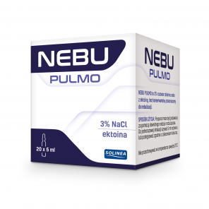 Nebu Pulmo, 3 % roztwór do inhalacji z ektoiną, ampułki, 20 x 5 ml - zdjęcie produktu