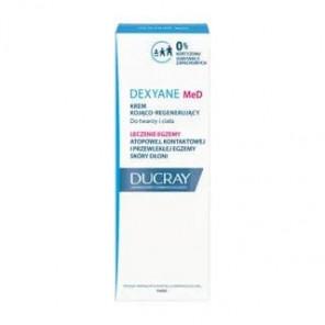 Ducray Dexyane Med, krem kojąco-regenerujący do twarzy i ciała, skóra z egzemą, 100 ml - zdjęcie produktu