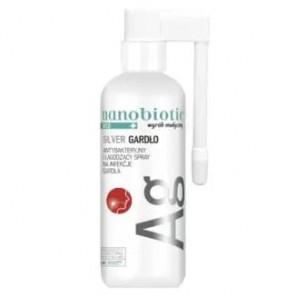 Nanobiotic Med Silver Gardło, antybakteryjny spray na infekcje gardła, 30 ml - zdjęcie produktu