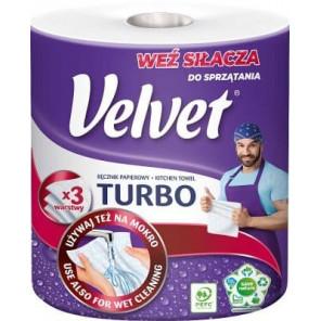 Velvet, ręcznik papierowy Turbo, rolka, 1 szt. - zdjęcie produktu