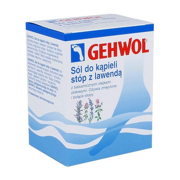 Gehwol Fussbad, sól z lawendą do kąpieli stóp, 250 g Gehwol Fussbad, sól z lawendą do kąpieli stóp, 250 g - zdjęcie produktu
