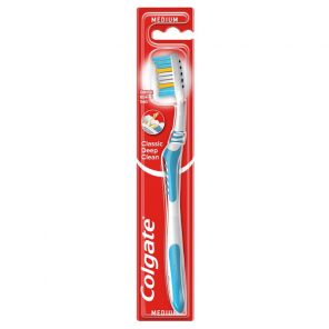 Colgate Classic Deep Clean, szczoteczka do zębów, Medium, 1 szt. - zdjęcie produktu