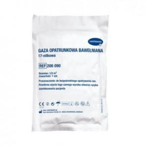 Gaza jałowa, bawełniana, 17-nitkowa, 0,5 m2, 1 szt. - zdjęcie produktu