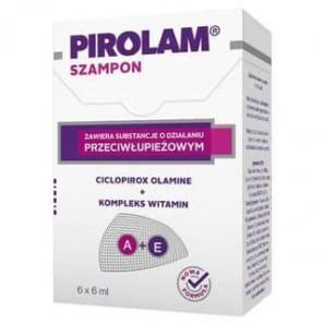 Pirolam, szampon przeciwłupieżowy, saszetki 6 x 6 ml - zdjęcie produktu