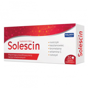 Solescin, tabletki dojelitowe, 30 szt. - zdjęcie produktu