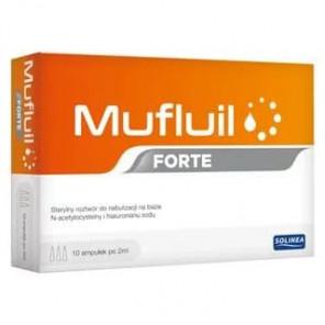 Mufluil Forte, sterylny roztwór do nebulizacji, 2 ml, ampułki 10 szt. - zdjęcie produktu