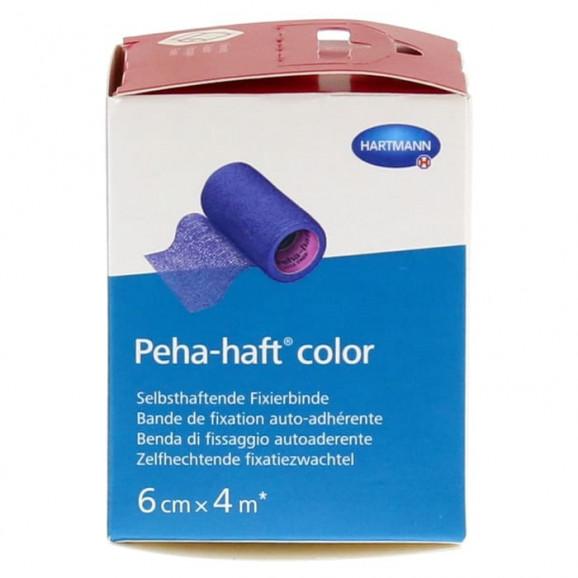 Peha-haft, bandaż samomocujący, elastyczny, 6 cm x 4 m, 1 szt. Peha-haft, bandaż samomocujący, elastyczny, 6 cm x 4 m, 1 szt. - zdjęcie produktu