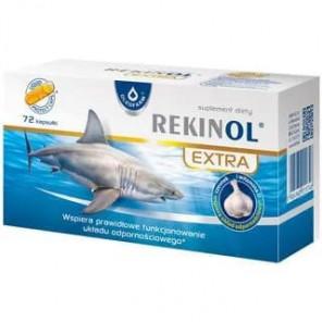 Rekinol Extra, olej z wątroby rekina, kapsułki, 72 szt. - zdjęcie produktu