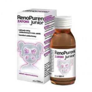 RenoPuren Zatoki Junior, płyn, 120 ml - zdjęcie produktu