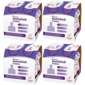 Nutridrink Protein, płyn o smaku truskawkowym, zestaw 16x125 ml - zdjęcie produktu
