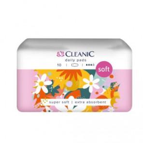 Cleanic Soft Day Pads, podpaski higieniczne dla kobiet, 10 szt. - zdjęcie produktu