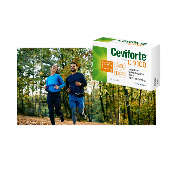 Ceviforte C 1000, witamina C 1000 mg, kapsułki, 30 szt. - zdjęcie produktu