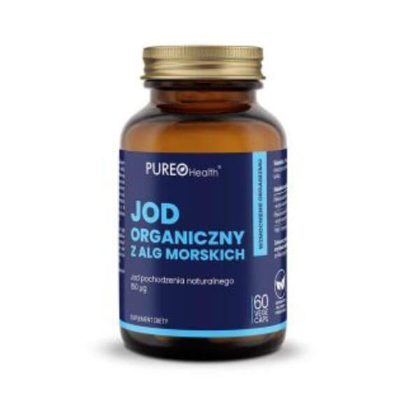 Pureo Health Jod Organiczny z Alg Morskich, kapsułki, 60 szt. Pureo Health Jod Organiczny z Alg Morskich, kapsułki, 60 szt. - zdjęcie produktu