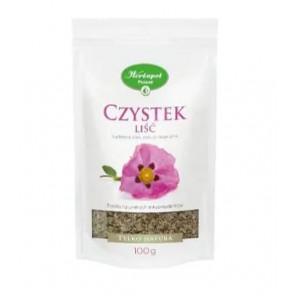 Czystek liść, zioła do zaparzania, 100 g (Herbapol Poznań) - zdjęcie produktu