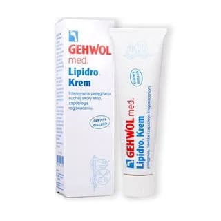 Gehwol Med Lipidro, krem nawilżający do stóp, 125 ml