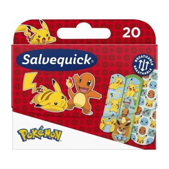 Salvequick Pokemon, plastry dla dzieci, 20 szt. Salvequick Pokemon, plastry dla dzieci, 20 szt. - zdjęcie produktu
