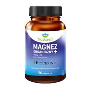 Naturell Magnez Organiczny+, kapsułki, 50 szt. - zdjęcie produktu