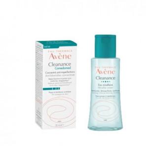 Avene Cleanance Comedomed, koncentrat przeciw niedoskonałościom, 30 ml + woda micelarna, 100 ml, ZESTAW - zdjęcie produktu