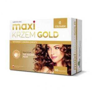 Maxi Krzem Gold, kapsułki, 60 szt. - zdjęcie produktu