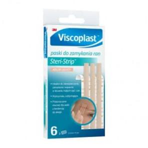 Viscoplast Steri-Strip, paski do zamykania ran, 6 mm x 75 mm, 6 szt. - zdjęcie produktu