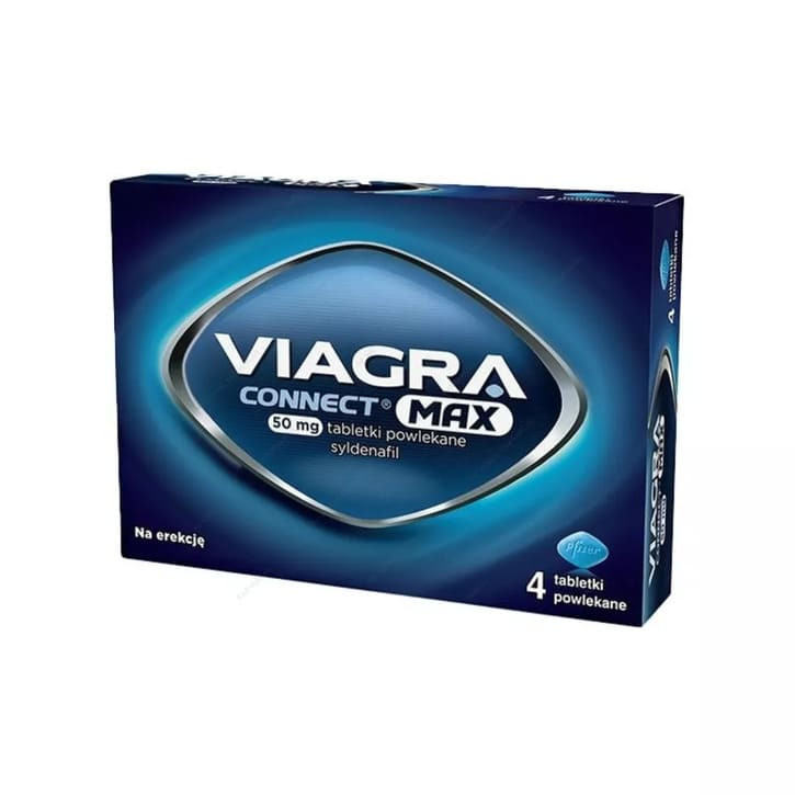 Viagra Connect Max, tabletki 0,05 g, 4 szt.