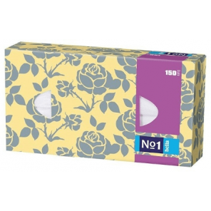 Bella Baby Happy, chusteczki higieniczne, róża szara, 150 szt. - zdjęcie produktu