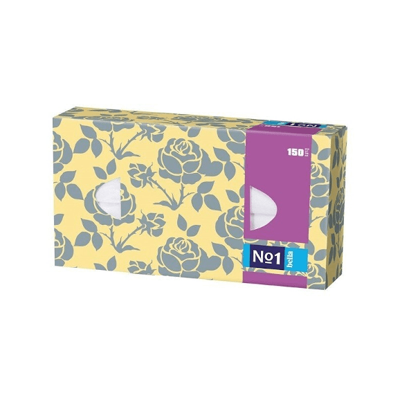 Bella Baby Happy, chusteczki higieniczne, róża szara, 150 szt. Bella Baby Happy, chusteczki higieniczne, róża szara, 150 szt. - zdjęcie produktu