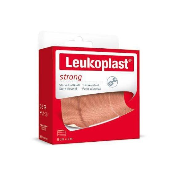 Leukoplast Strong, plaster 8 cm x 1 m, 1szt. Leukoplast Strong, plaster 8 cm x 1 m, 1szt. - zdjęcie produktu