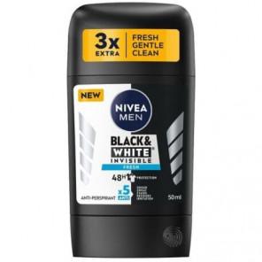 NIVEA MEN, Black&White Invisible, 50 ml - zdjęcie produktu