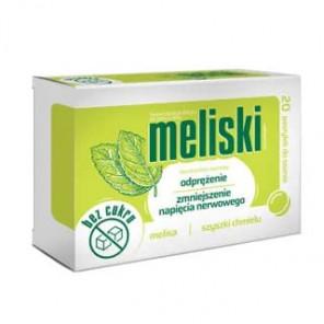 Meliski, pastylki do ssania, 20 szt. - zdjęcie produktu